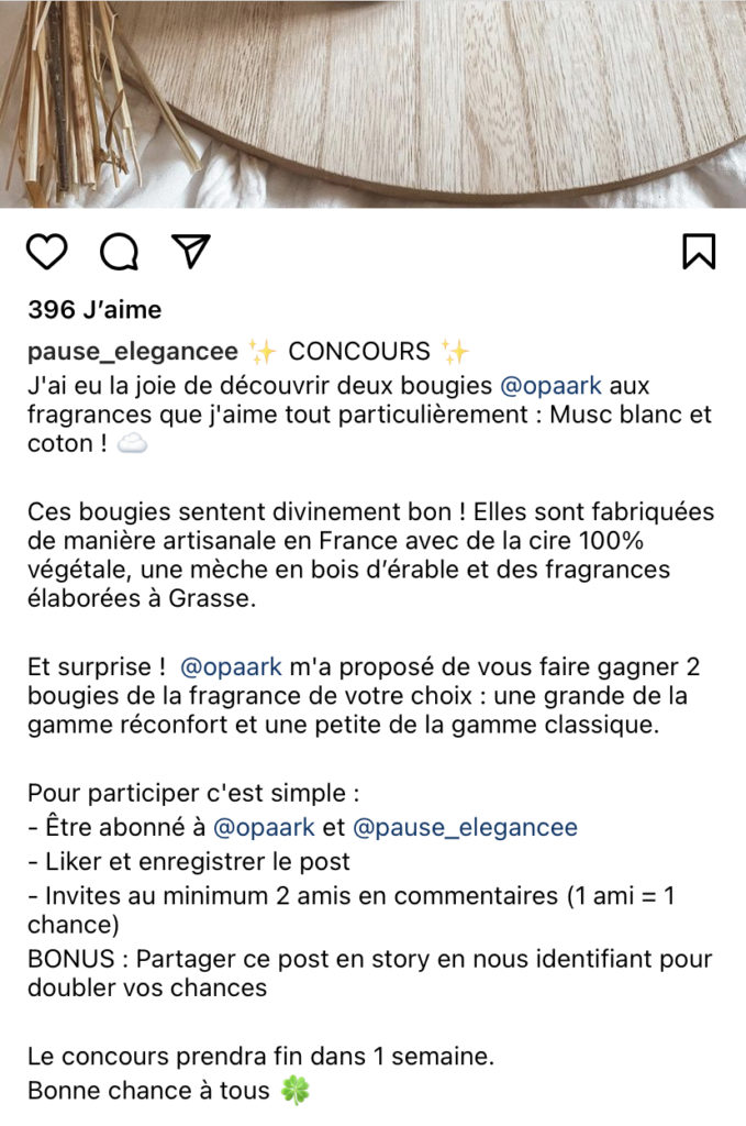 des instructions claires et précises